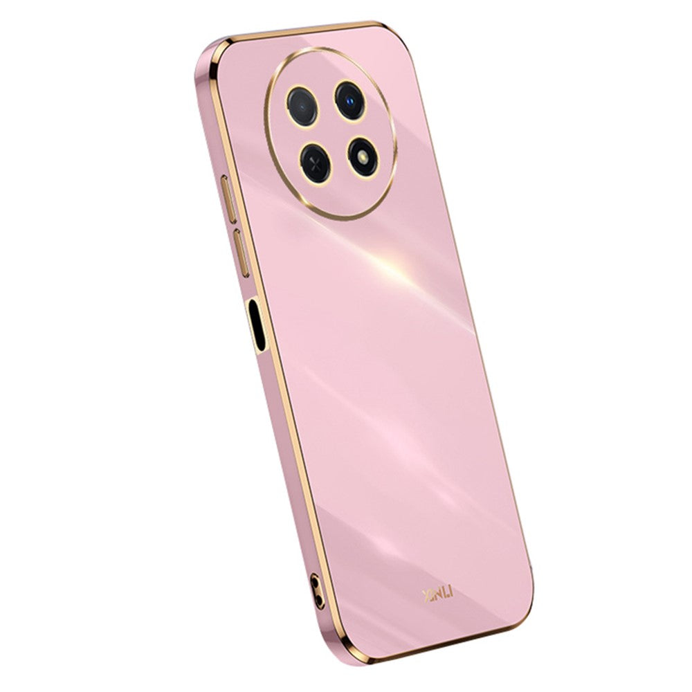 XINLI For Huawei Enjoy 60X Electroplate Case Soft TPU Full Camera Protection Phone Cover