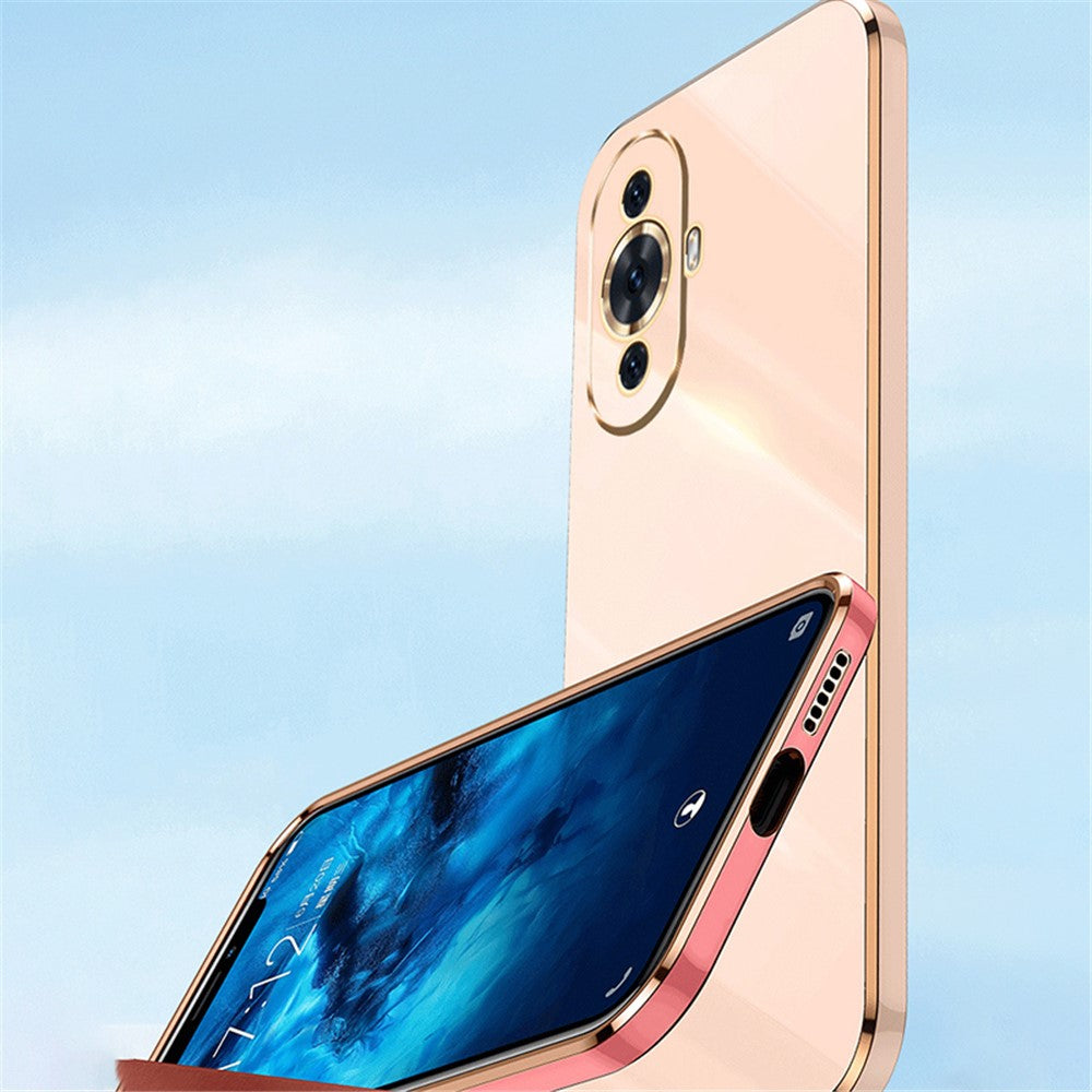XINLI Anti-drop Phone Case for Huawei nova 11 / nova 12s 4G / nova 12 Lite 4G , Electroplated Precise Lens Cut-out TPU Cover