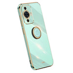XINLI For Huawei nova 11 Pro / nova 11 Ultra Ring Kickstand Electroplated Phone Case Soft TPU Protective Cover
