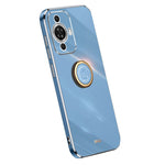 XINLI For Huawei nova 11 Pro / nova 11 Ultra Ring Kickstand Electroplated Phone Case Soft TPU Protective Cover