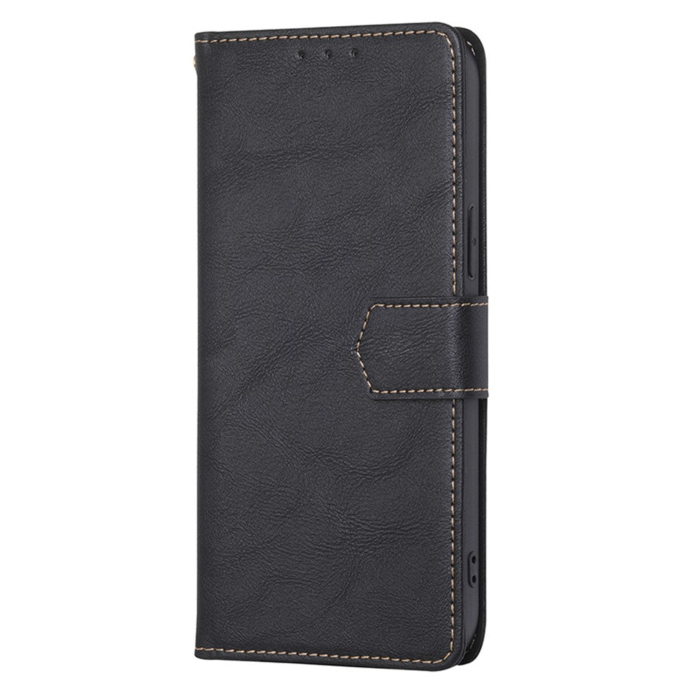 For Huawei P60 / P60 Pro RFID Blocking Wallet Phone Case Cowhide Texture Leather Phone Stand Cover