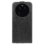 Vertical Flip Phone Case for Oppo Find X6 PU Leather Crazy Horse Texture Card Slot Cover