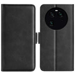 For Oppo Find X6 Magnetic Phone Cover PU Leather Wallet Phone Case Calf Texture Stand Phone Shell