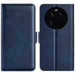 For Oppo Find X6 Magnetic Phone Cover PU Leather Wallet Phone Case Calf Texture Stand Phone Shell