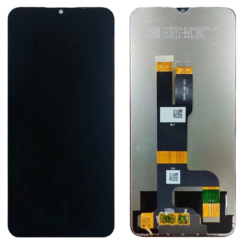 For Realme C31 Klasse C LCD-skærm og digitizer-enhed del (uden logo)