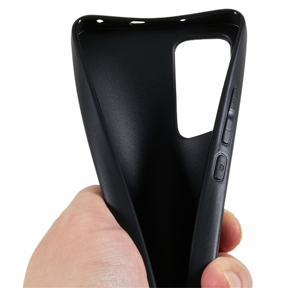For Xiaomi 12 Lite 5G Anti-scratch Phone Case Glossy TPU Cell Phone Protective Cover
