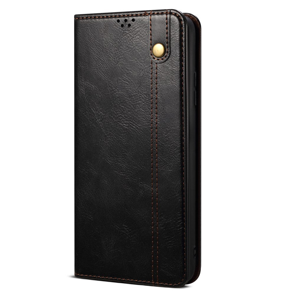 For Huawei nova 11 Pro / nova 11 Ultra Waxy Crazy Horse Texture Phone Cover Stand Wallet PU Leather Cell Phone Case