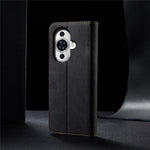 For Huawei nova 11 Pro / nova 11 Ultra Phone Case PU Leather Jeans Cloth Texture Wallet Stand Phone Cover