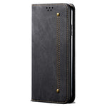 For Huawei nova 11 Pro / nova 11 Ultra Phone Case PU Leather Jeans Cloth Texture Wallet Stand Phone Cover