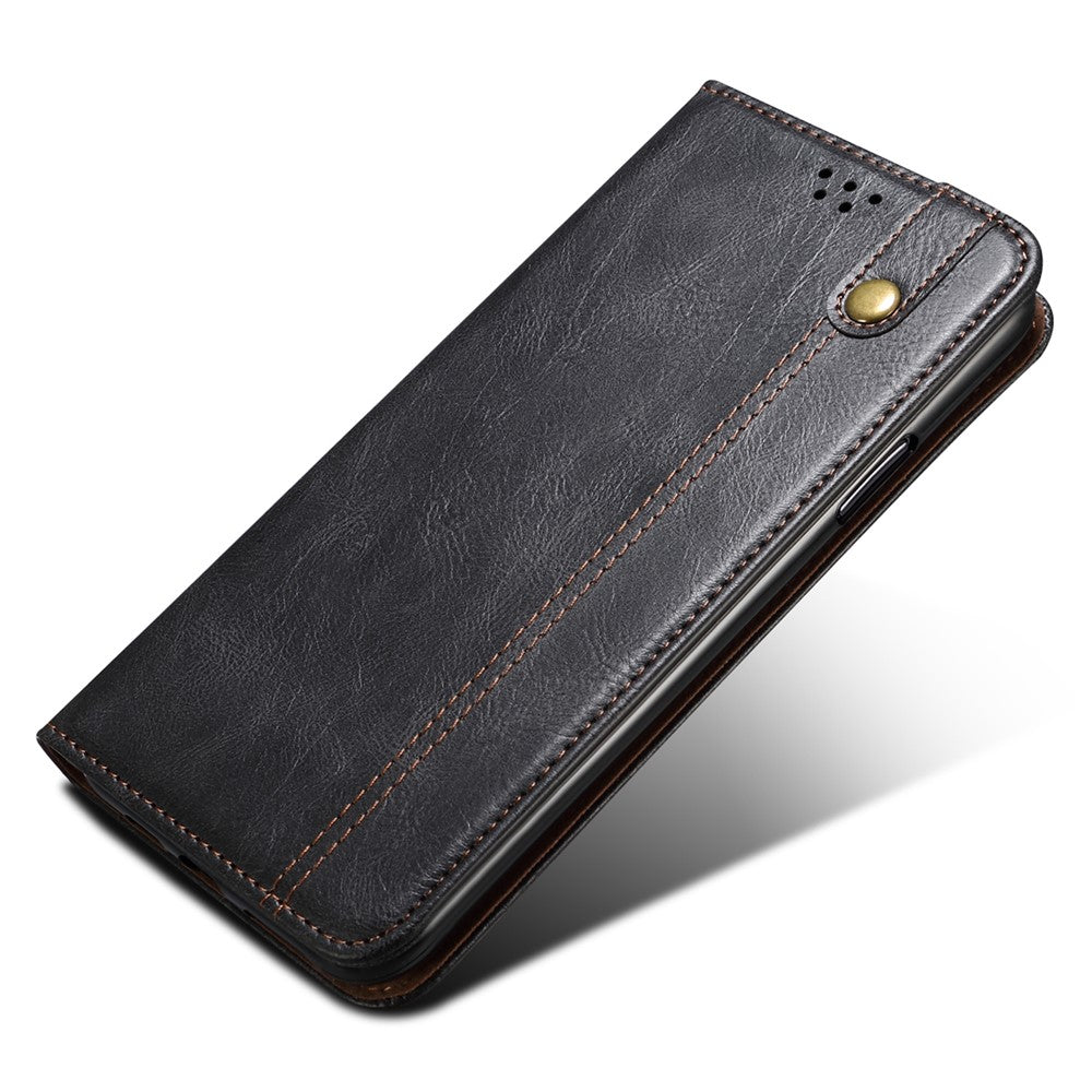 For Huawei nova 11 / nova 12s 4G / nova 12 Lite 4G Leather Cell Phone Cover Waxy Crazy Horse Texture Stand Wallet Phone Case