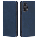 For Xiaomi Redmi Note 12 Turbo / Poco F5 5G Calf Texture Case Stand PU Leather Wallet Phone Shell