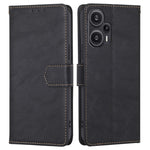 For Xiaomi Redmi Note 12 Turbo / Poco F5 5G Phone Case Wallet Cowhide Texture PU Leather RFID Blocking Stand Shell