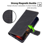 For Xiaomi Redmi Note 12 Turbo / Poco F5 5G Phone Case Wallet Cowhide Texture PU Leather RFID Blocking Stand Shell