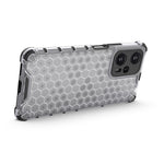 For Xiaomi Redmi Note 12 Turbo / Poco F5 5G Honeycomb Texture Phone Case TPU+PC Anti-drop Smartphone Cover