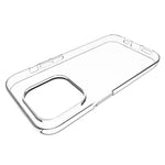 Vandmærkefrit TPU-telefoncover til iPhone 15 Pro, faldbestandigt, blankt mobiltelefoncover