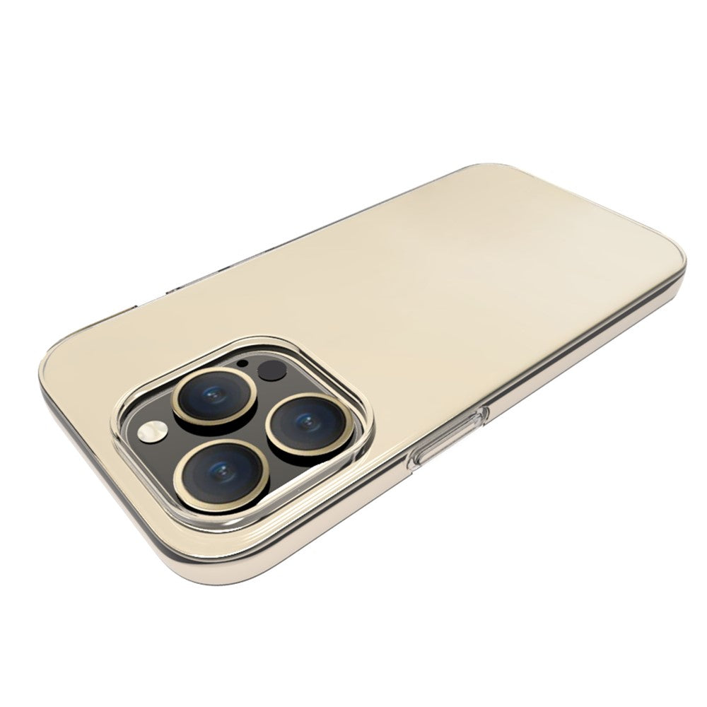 Vandmærkefrit TPU-telefoncover til iPhone 15 Pro, faldbestandigt, blankt mobiltelefoncover