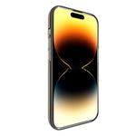 Vandmærkefrit TPU-telefoncover til iPhone 15 Pro, faldbestandigt, blankt mobiltelefoncover