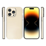 Vandmærkefrit TPU-telefoncover til iPhone 15 Pro, faldbestandigt, blankt mobiltelefoncover