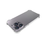 Phone Case for iPhone 15 Pro Max Anti-Drop Clear Phone Shell Four Corner Airbag Flexible TPU Cover