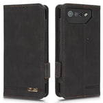 Til Asus ROG Phone 7 Ultimate 5G / ROG Phone 7 5G Hardware Decor PU Læder Telefoncover Pung Stativ Cover