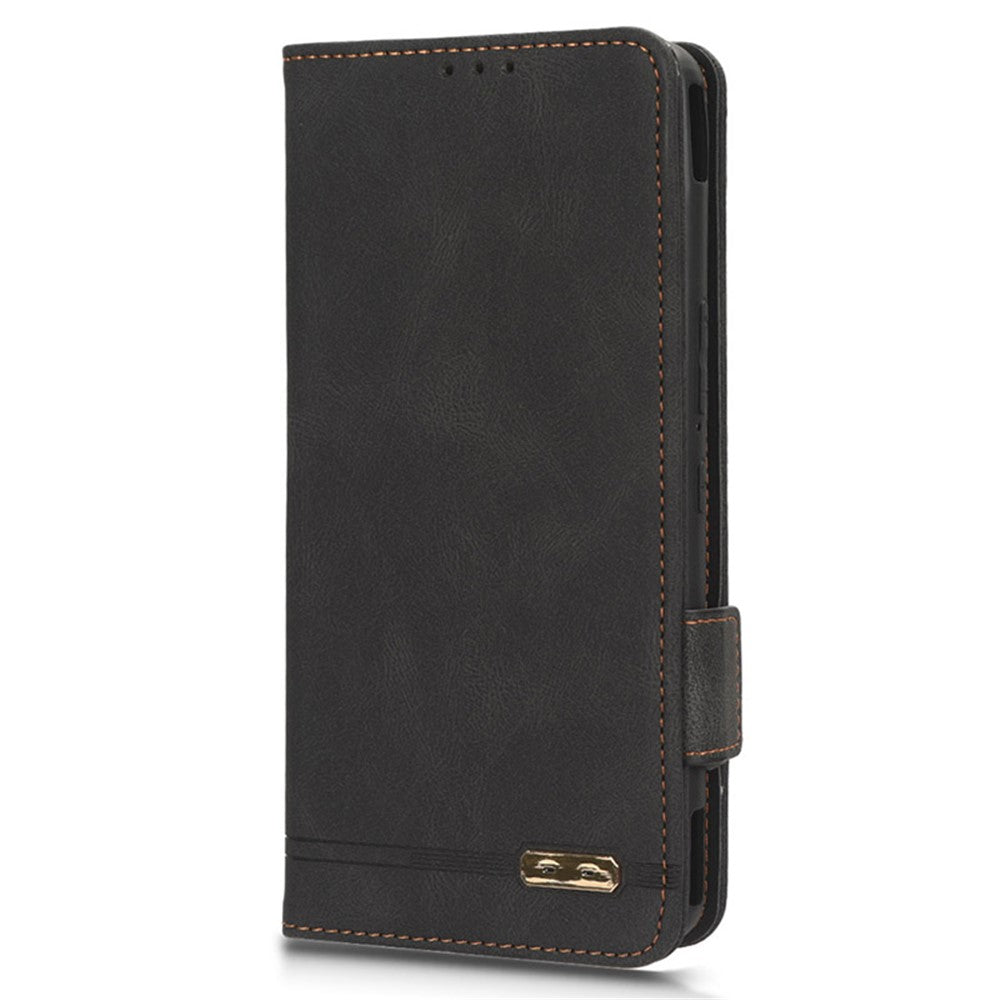 Til Asus ROG Phone 7 Ultimate 5G / ROG Phone 7 5G Hardware Decor PU Læder Telefoncover Pung Stativ Cover