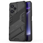 For Xiaomi Redmi Note 12 Turbo / Poco F5 5G Hard PC + Flexible TPU Phone Case Kickstand Shockproof Cover