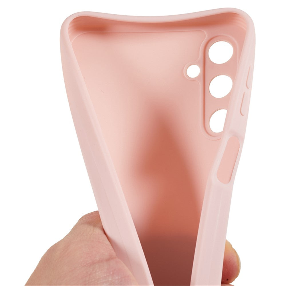 Back Shell for Samsung Galaxy A24 4G (162.1 x 77.6 x 8.3mm) Precise Cutout TPU Phone Case Straight Edge Phone Cover