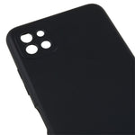 Til Samsung Galaxy A22 5G (EU-version) Fiberforing Gummibelagt TPU Cover Stødsikkert Telefoncover