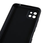 Til Samsung Galaxy A22 5G (EU-version) Fiberforing Gummibelagt TPU Cover Stødsikkert Telefoncover