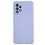 For Samsung Galaxy A52 4G / 5G / A52s 5G Rubberized Phone Case Fiber Lining TPU Back Cover