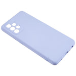 For Samsung Galaxy A52 4G / 5G / A52s 5G Rubberized Phone Case Fiber Lining TPU Back Cover