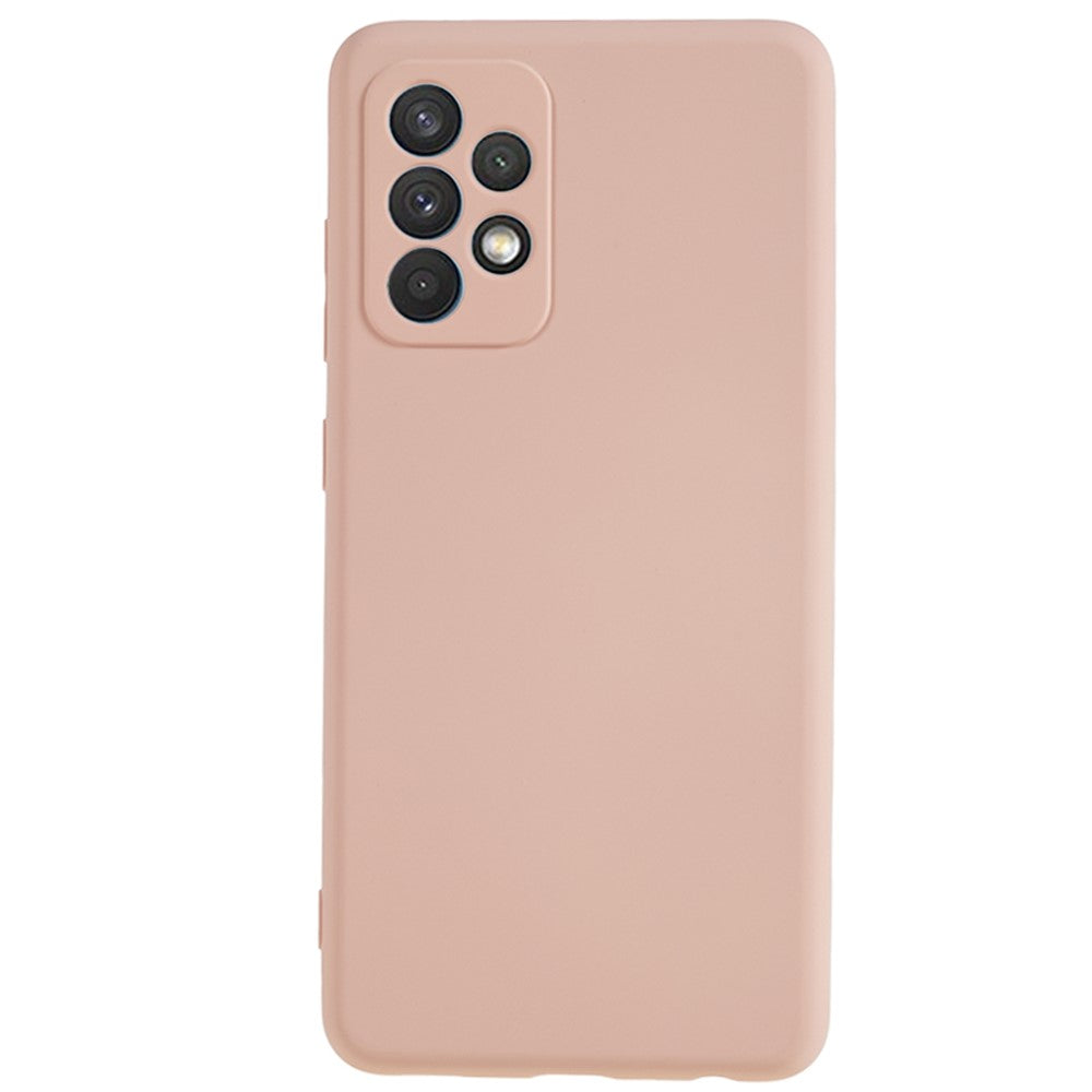 For Samsung Galaxy A52 4G / 5G / A52s 5G Rubberized Phone Case Fiber Lining TPU Back Cover