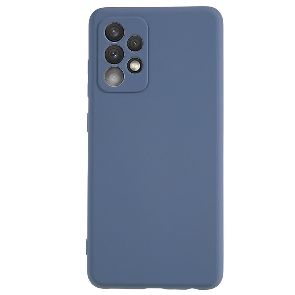 For Samsung Galaxy A52 4G / 5G / A52s 5G Rubberized Phone Case Fiber Lining TPU Back Cover
