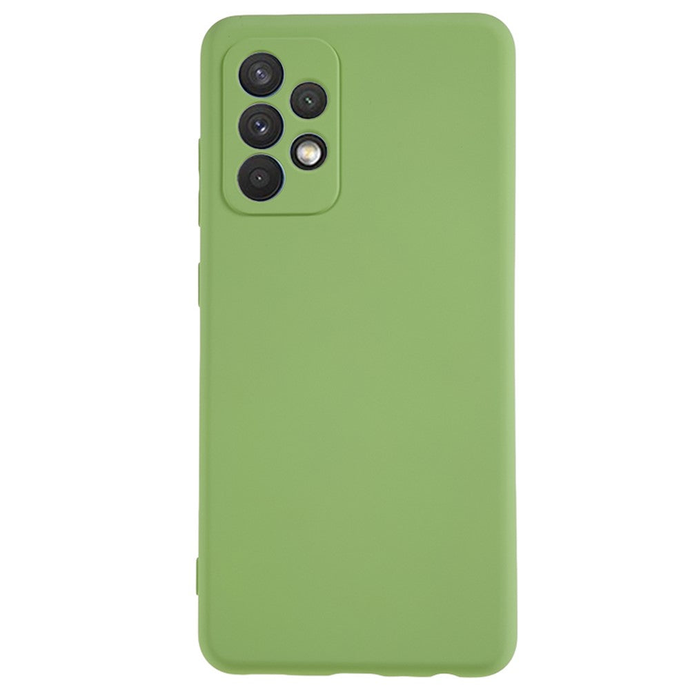 For Samsung Galaxy A52 4G / 5G / A52s 5G Rubberized Phone Case Fiber Lining TPU Back Cover