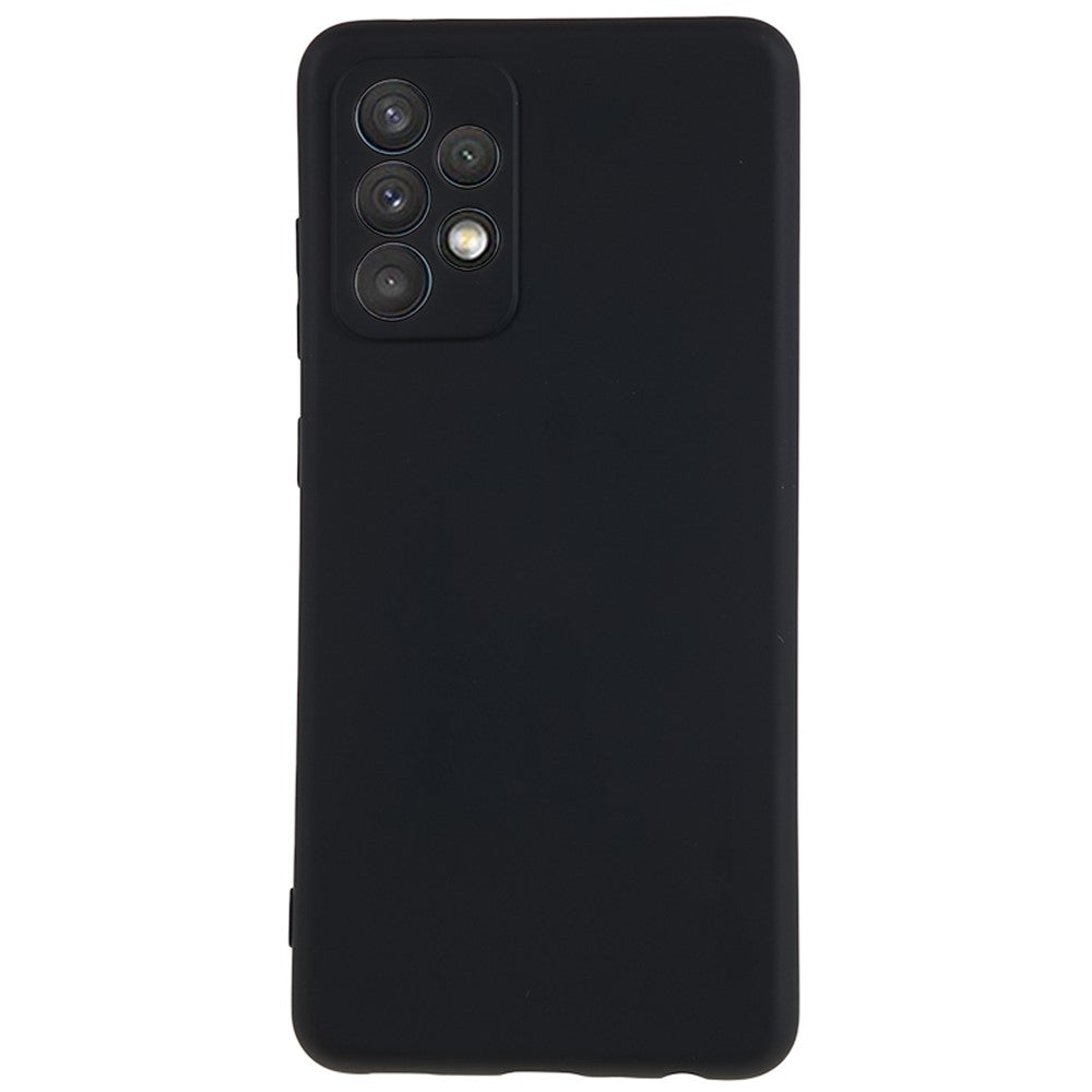 For Samsung Galaxy A52 4G / 5G / A52s 5G Rubberized Phone Case Fiber Lining TPU Back Cover