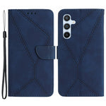 Samsung Galaxy A14 5G / 4G mobilskal HT05 Skin-touch Anti-fall PU-läderfodral med plånbok och rem