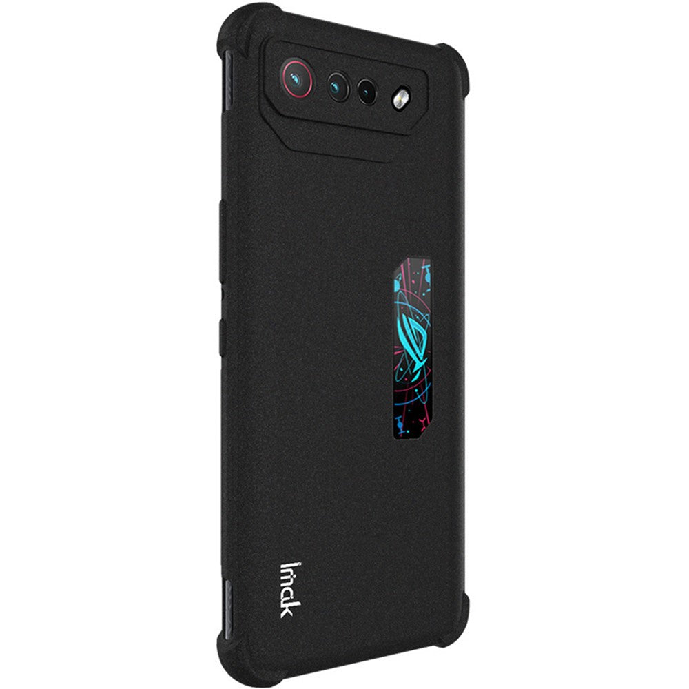 IMAK TPU Phone Case for Asus ROG Phone 7 Pro / Phone 7 Ultimate 5G , Matte Finish Coating Back Protective Cover