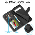 LC.IMEEKE For Google Pixel 8 Pro PU Leather Wallet Phone Case Calf Texture Stand Flip Cover