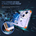 Transparent Phone Case for iPhone 13 , Card Holder TPU + Acrylic Airbag Corner Phone Cover