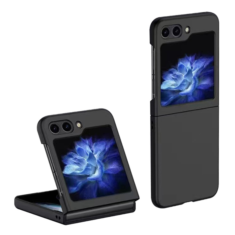 Til Samsung Galaxy Z Flip5 5G Tyndt, Hårdt PC-telefoncover, Gummieret Stødsikkert Cover