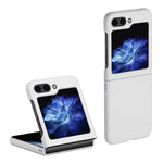 Til Samsung Galaxy Z Flip5 5G Tyndt, Hårdt PC-telefoncover, Gummieret Stødsikkert Cover