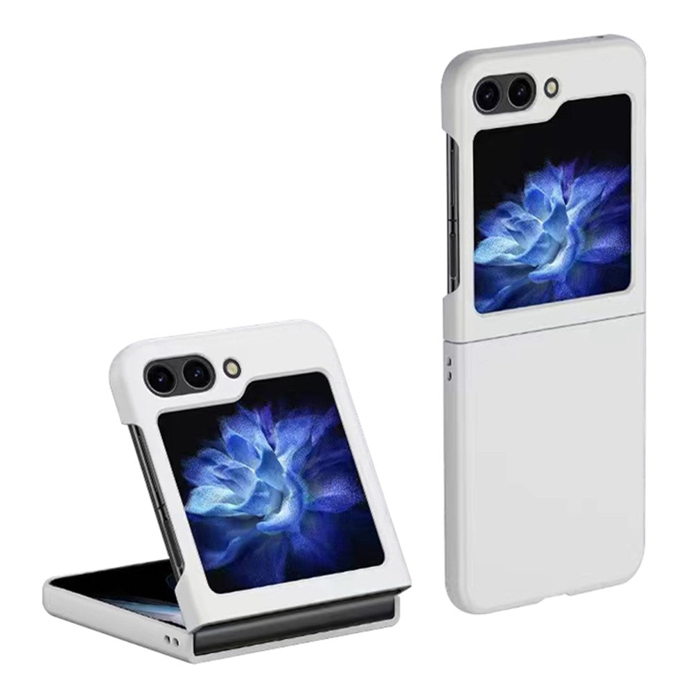 Til Samsung Galaxy Z Flip5 5G Tyndt, Hårdt PC-telefoncover, Gummieret Stødsikkert Cover