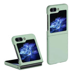 Til Samsung Galaxy Z Flip5 5G Tyndt, Hårdt PC-telefoncover, Gummieret Stødsikkert Cover