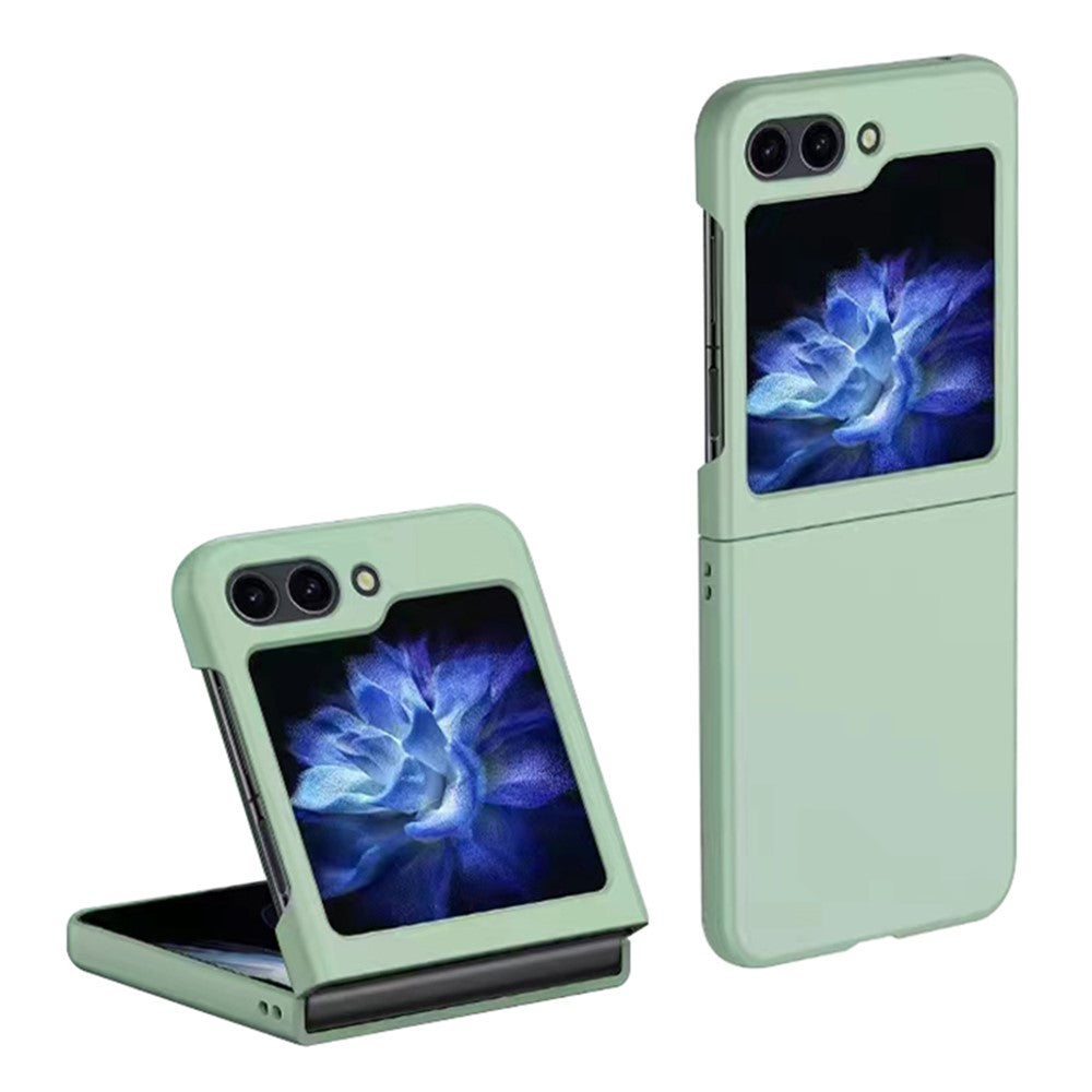 Til Samsung Galaxy Z Flip5 5G Tyndt, Hårdt PC-telefoncover, Gummieret Stødsikkert Cover
