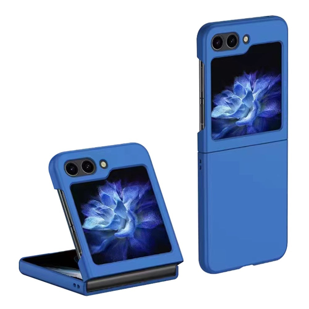 Til Samsung Galaxy Z Flip5 5G Tyndt, Hårdt PC-telefoncover, Gummieret Stødsikkert Cover