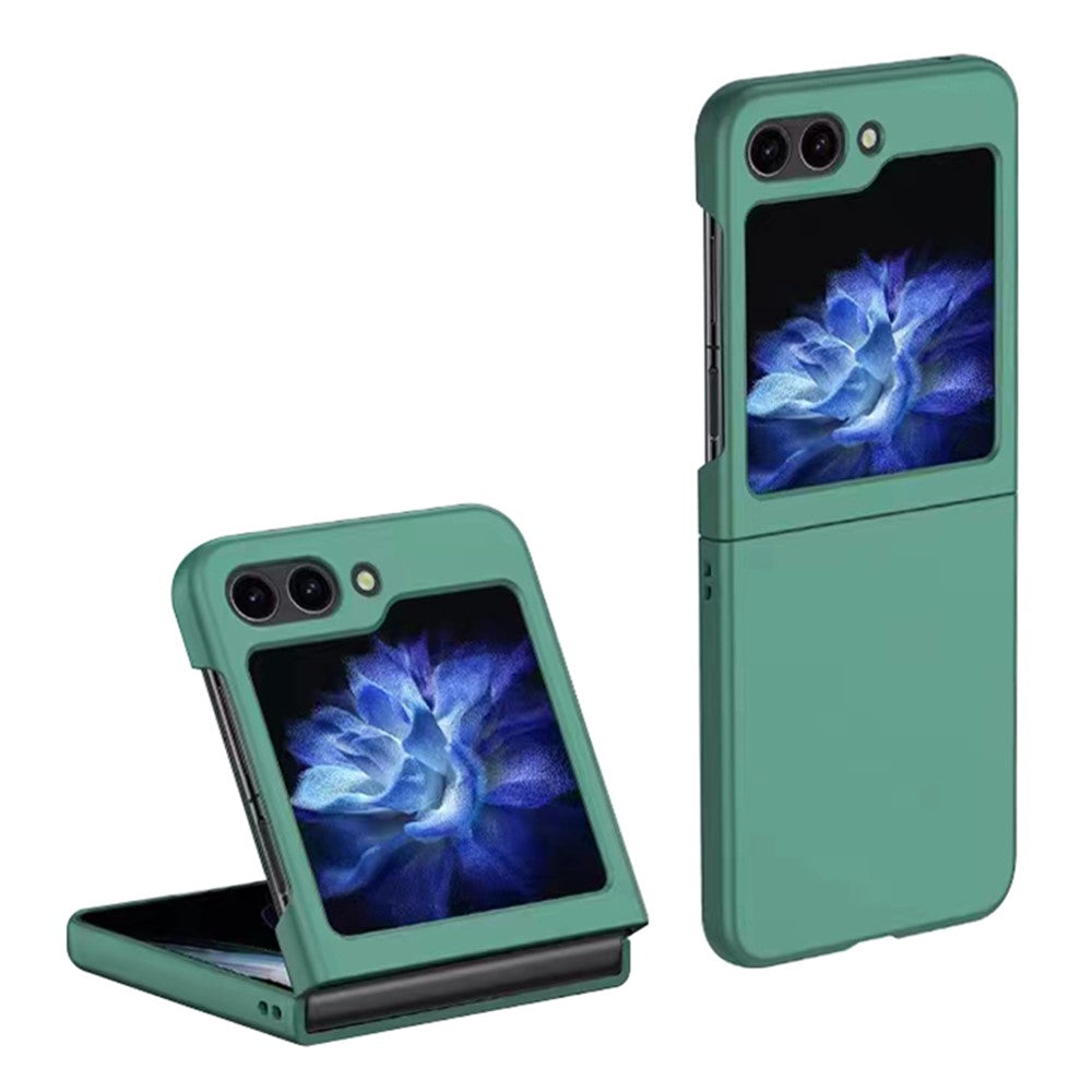 Til Samsung Galaxy Z Flip5 5G Tyndt, Hårdt PC-telefoncover, Gummieret Stødsikkert Cover