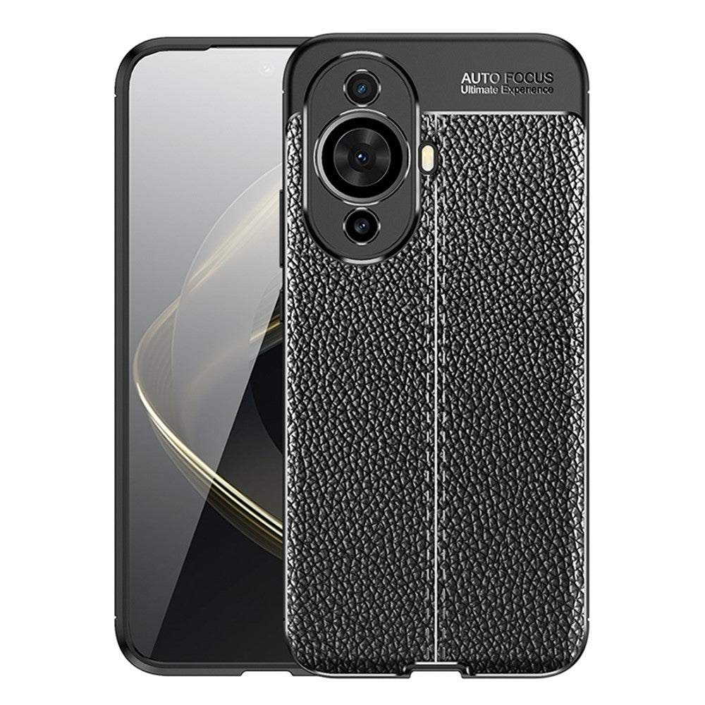 For Huawei nova 11 / nova 12s 4G / nova 12 Lite 4G Phone Case Litchi Texture TPU Phone Case Shockproof Cover