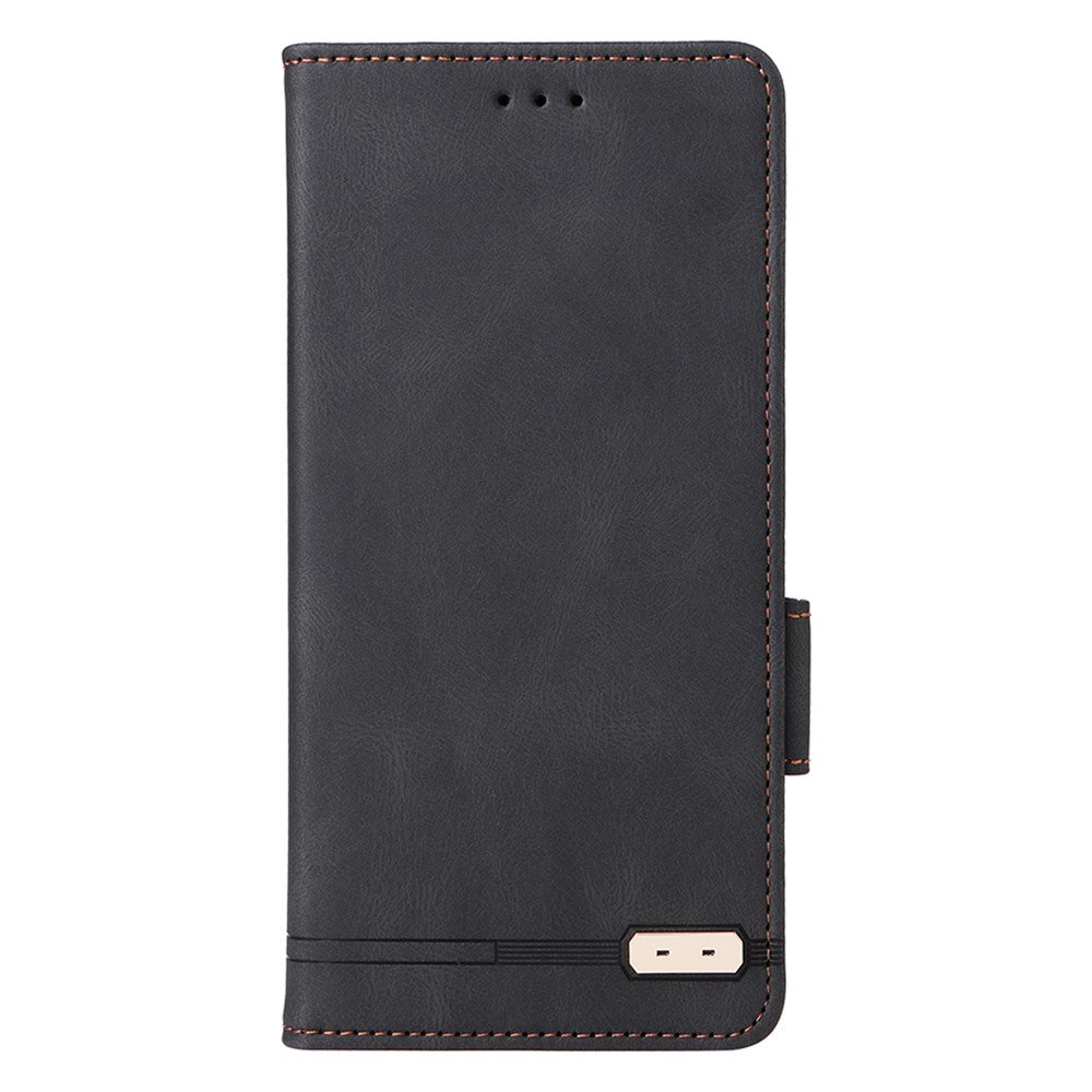 For Samsung Galaxy F14 5G Drop Proof Phone Case Hardware Decor PU Leather Wallet Stand Cover