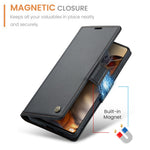 For Xiaomi 11T 5G / 11T Pro 5G Leather Case CASEME 023 RFID Blocking 3 Card Slot Mobile Cover