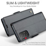 For Samsung Galaxy A33 5G Leather Case CASEME 023 RFID Blocking 3 Card Slot Mobile Cover